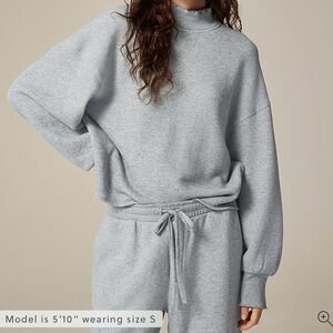 J Crew Cozy Gray Sweatshirt